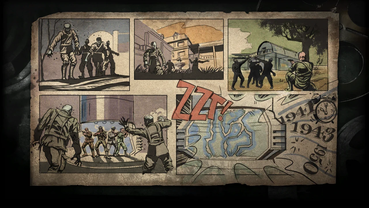 Kino der Toten comic loading screen
